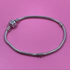 Authentic Pandora charm bracelet Snake chain